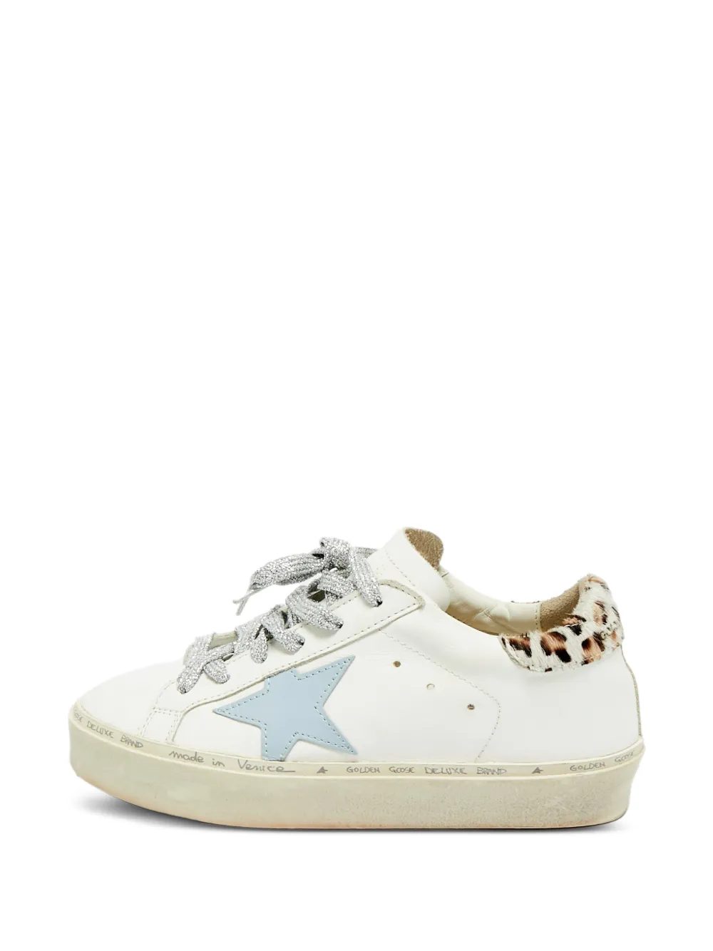 Golden Goose Sneakers Hi Star - Bianco