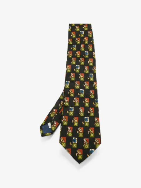 Givenchy Pre-Owned corbata con estampado floral