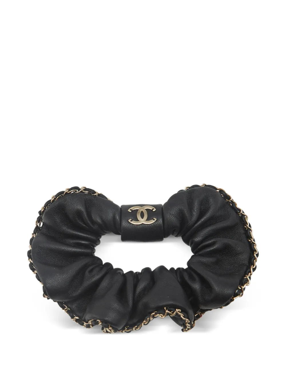 CHANEL Pre-Owned Elastico per capelli CC - Nero