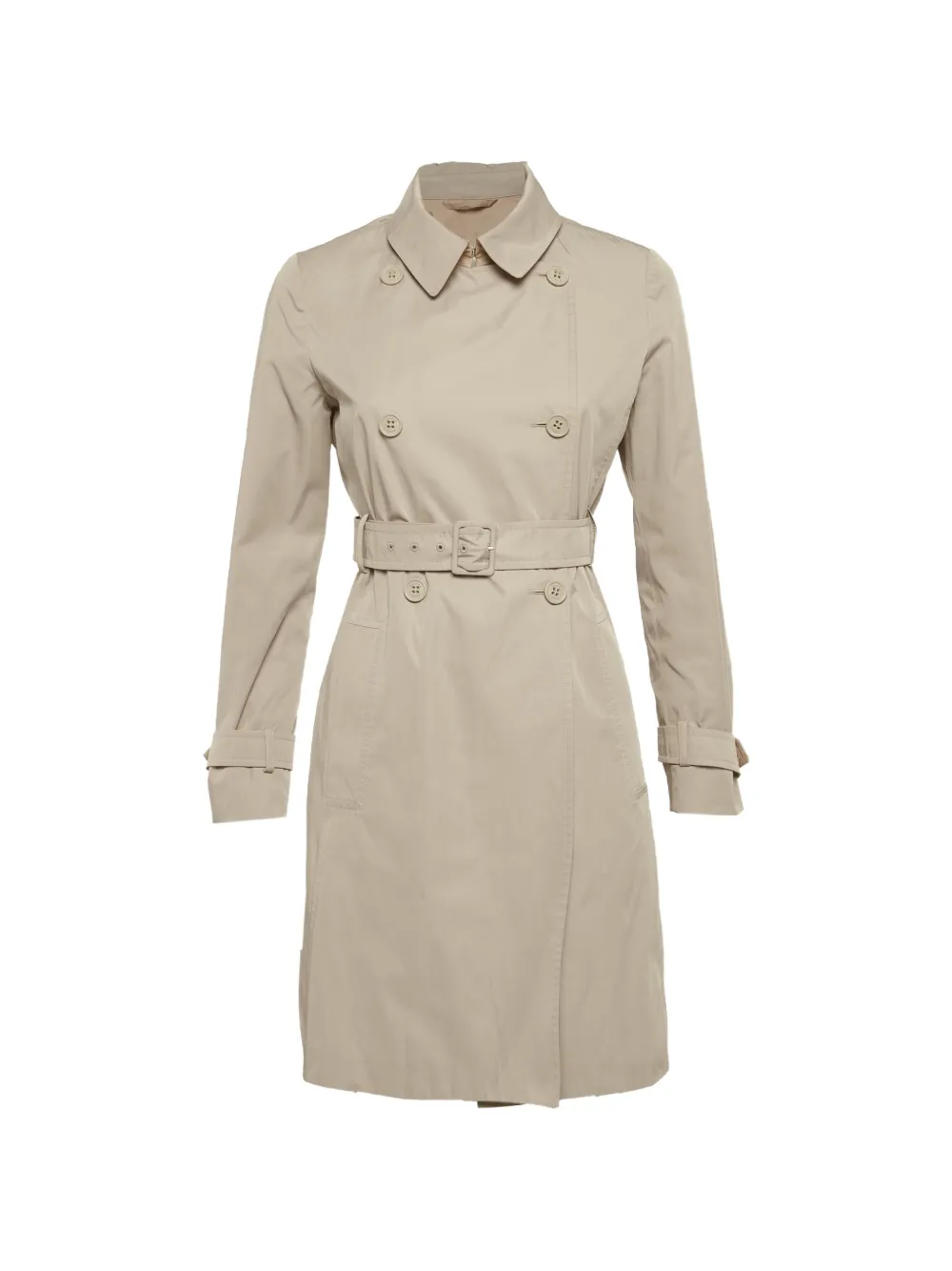 Max Mara belted double-breasted coat - Toni neutri