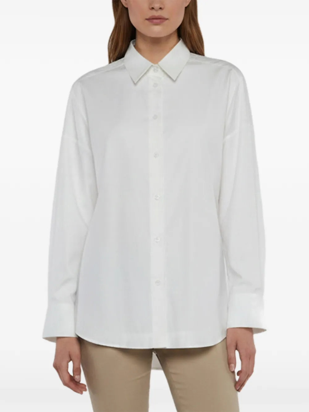 Max Mara Leisure Camicia Rispoli con vestibilità comoda - Bianco