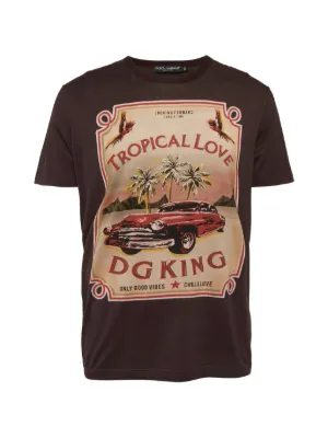 Dolce & Gabbana Pre-Owned t-shirt Teatro Dei Pupi | Marron