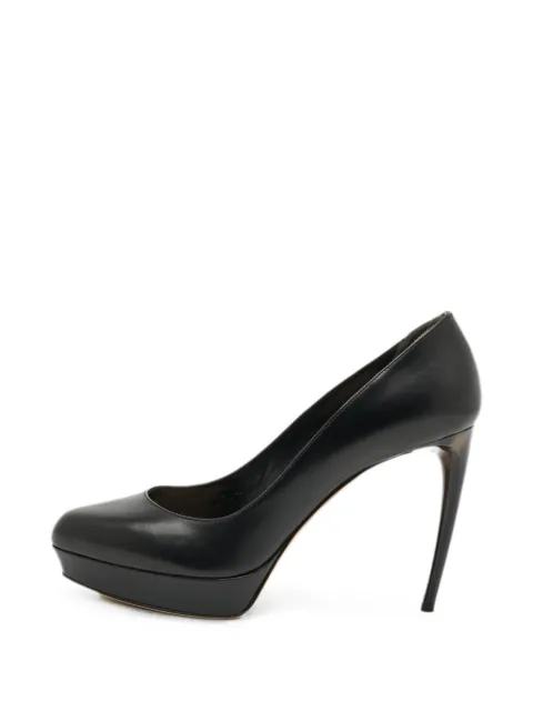 Alexander McQueen Pre-Owned Horn platform pumps