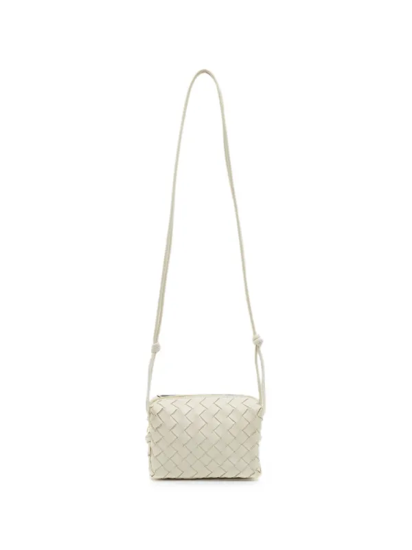 Bottega Veneta Pre-Owned Bottega Veneta Loop Mini White