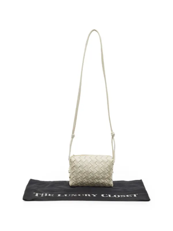 Bottega Veneta Pre-Owned Bottega Veneta Loop Mini White