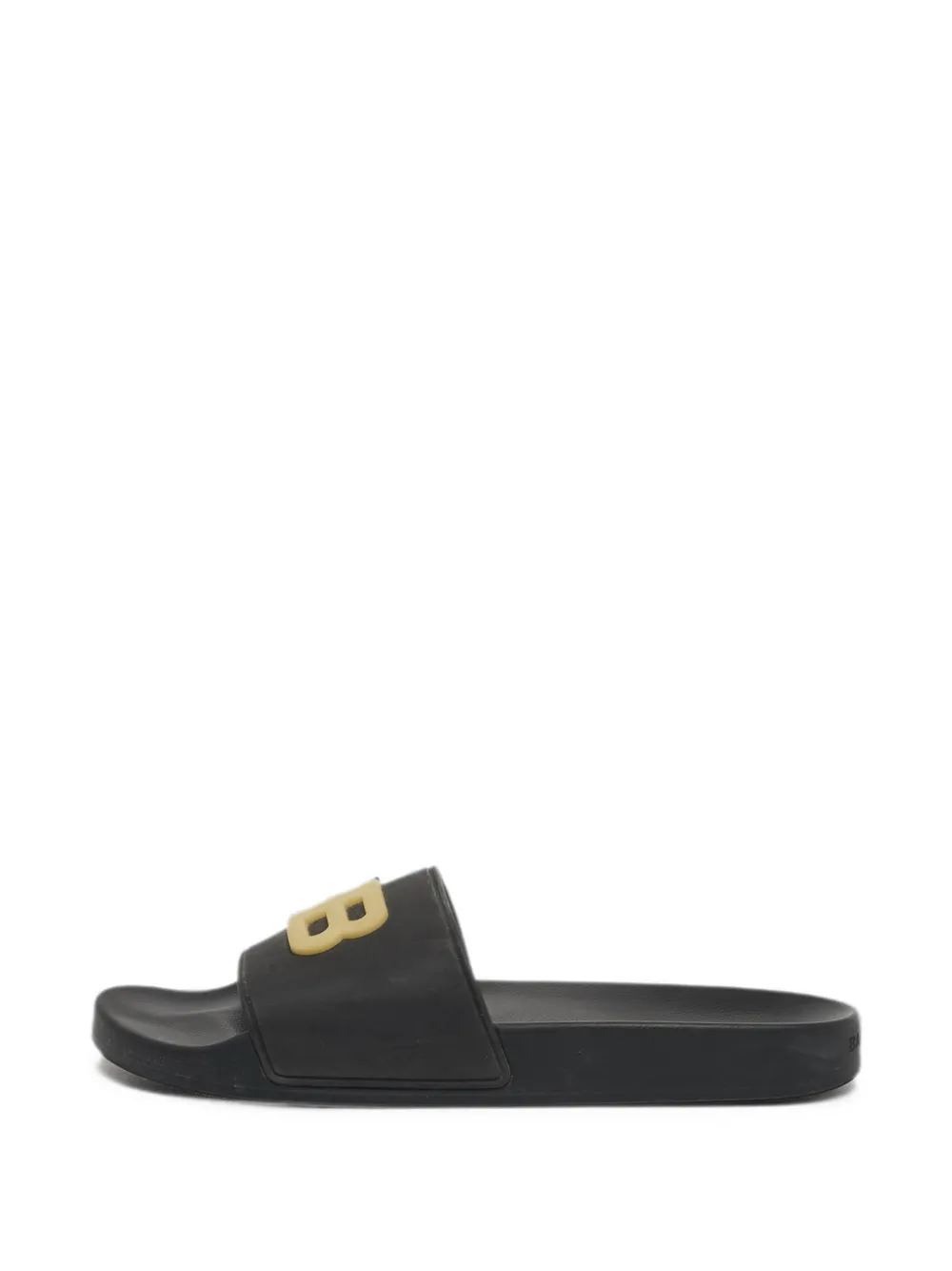 Balenciaga Pre-Owned logo-detail slides - Nero