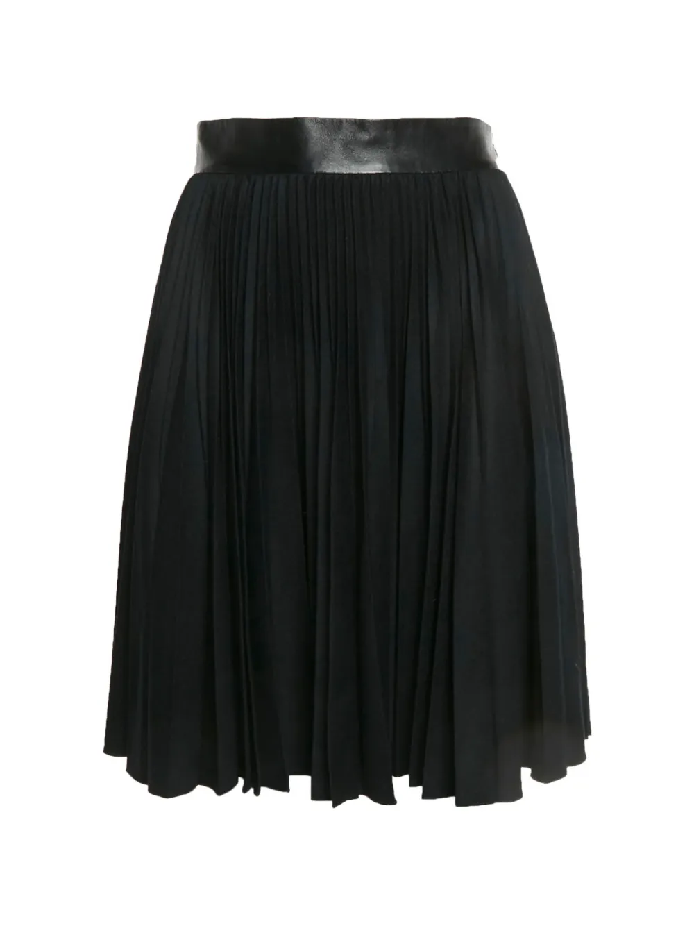 Gucci Pre-Owned pleated mini skirt - Nero