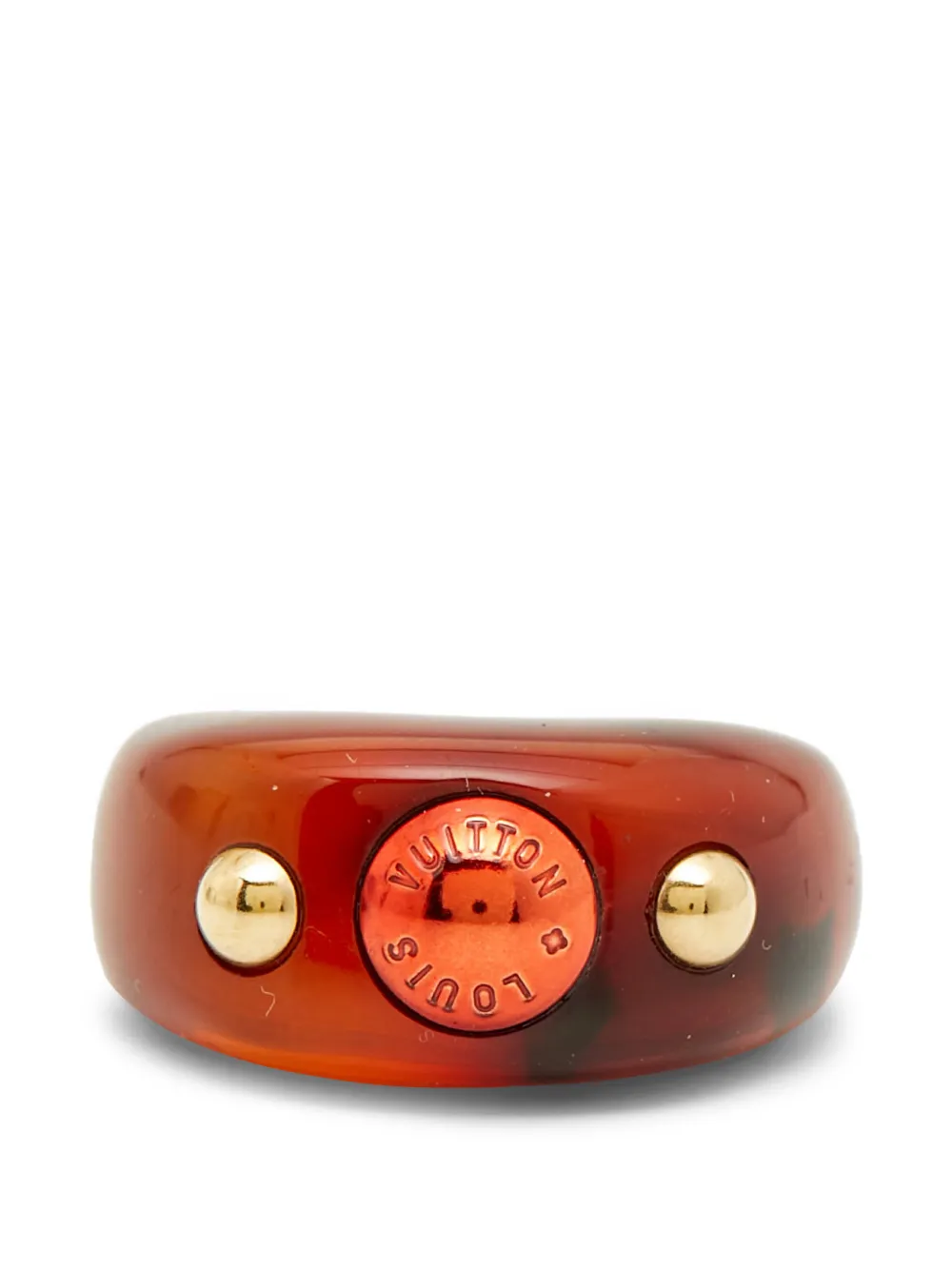 Louis Vuitton Pre-Owned Bague Circus resin ring - Rosso