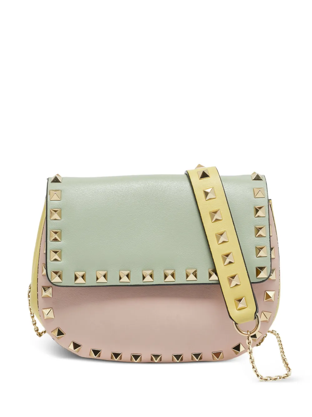 Valentino Garavani Pre-Owned Borsa Rockstud mini - Verde
