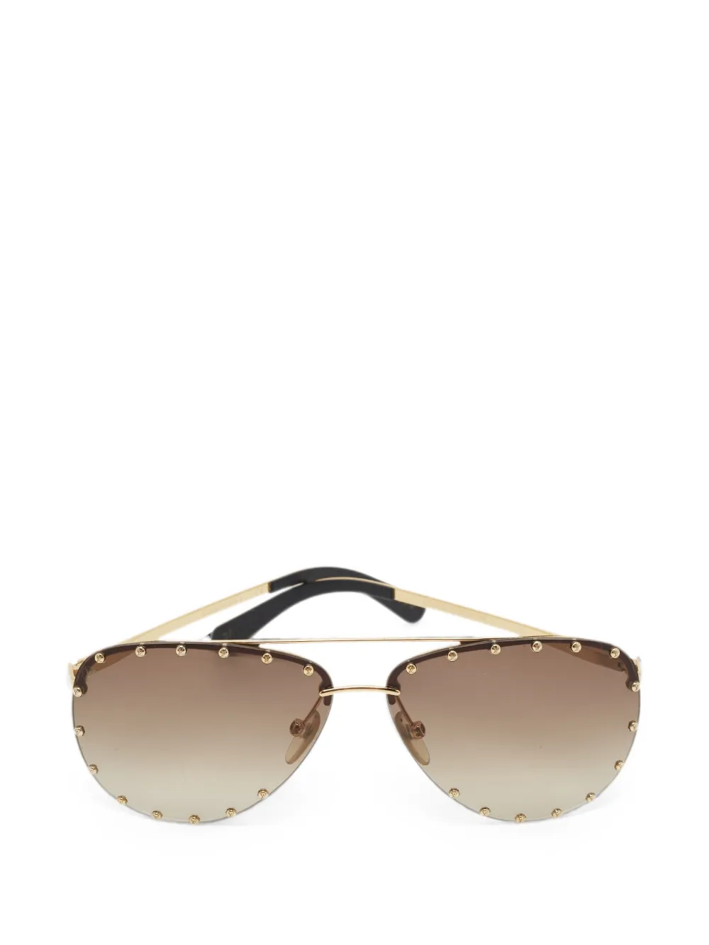 Louis Vuitton Pre-Owned The Party pilot sunglasses - Oro