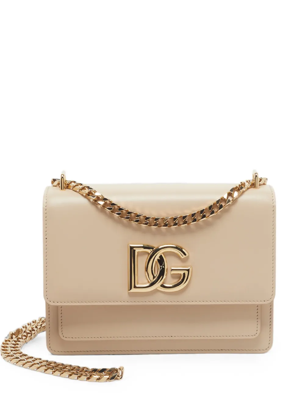 Dolce & Gabbana Pre-Owned Borsa a spalla 3.5 con logo - Toni neutri
