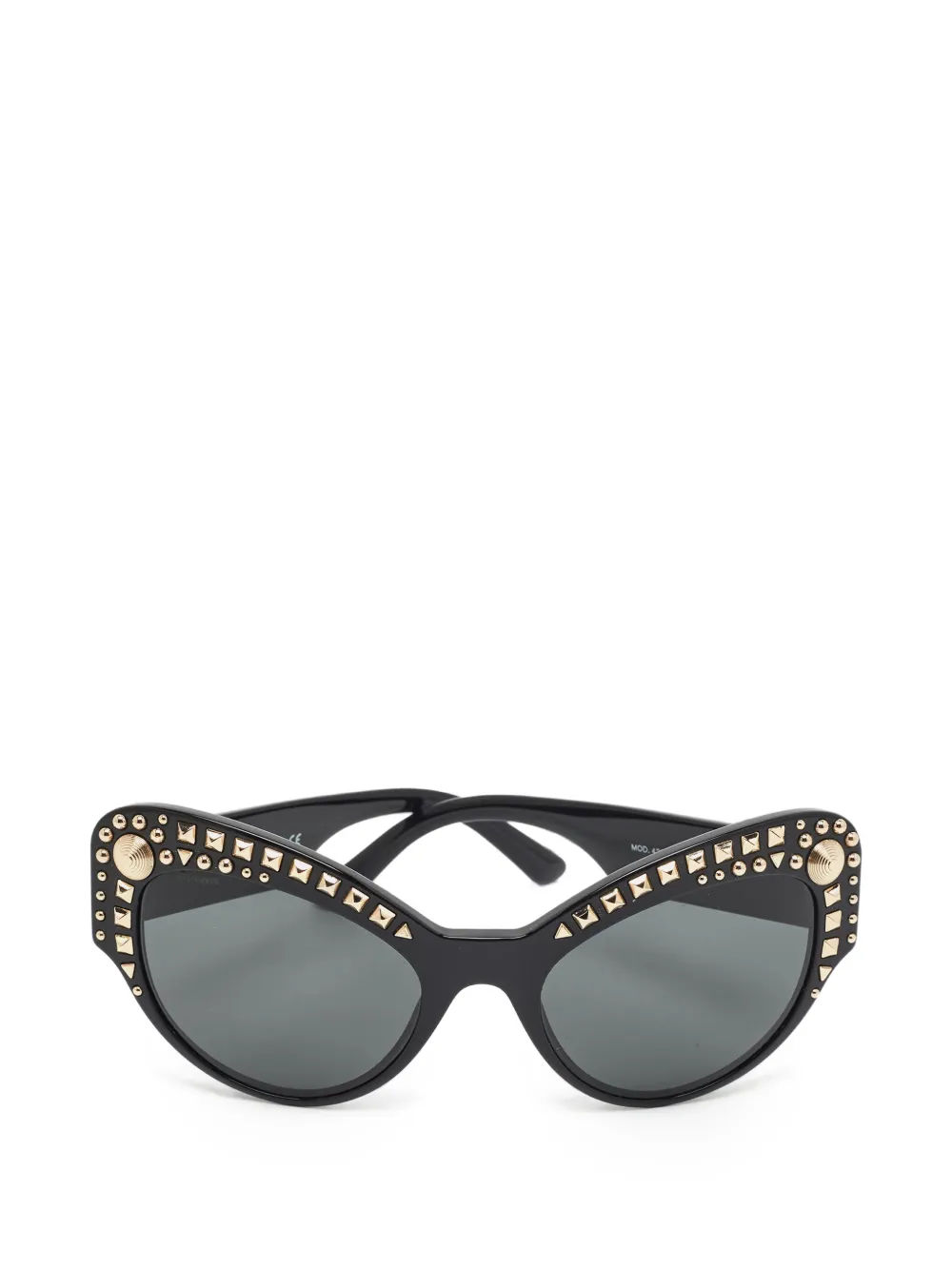 Versace Pre-Owned studded cat-eye sunglasses - Nero