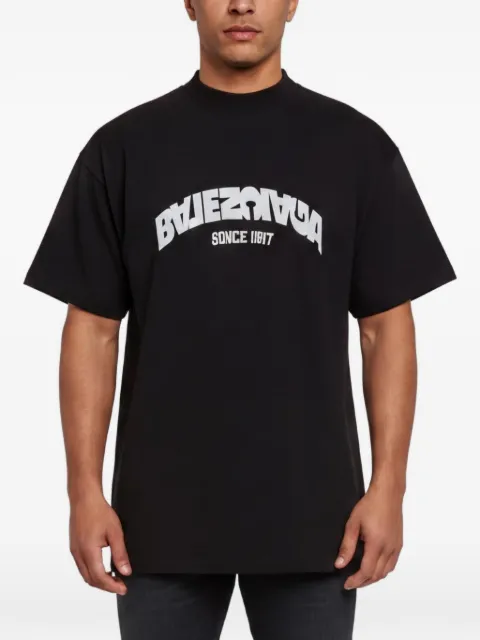 Balenciaga Pre-Owned logo-embroidered T-shirt