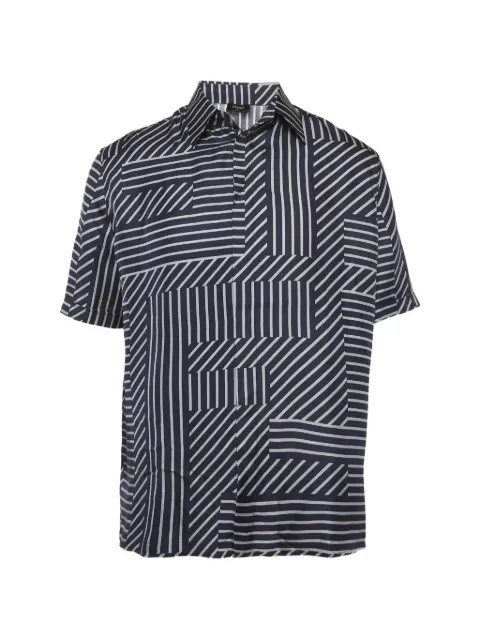 Fendi Pre-Owned striped silk shirt
