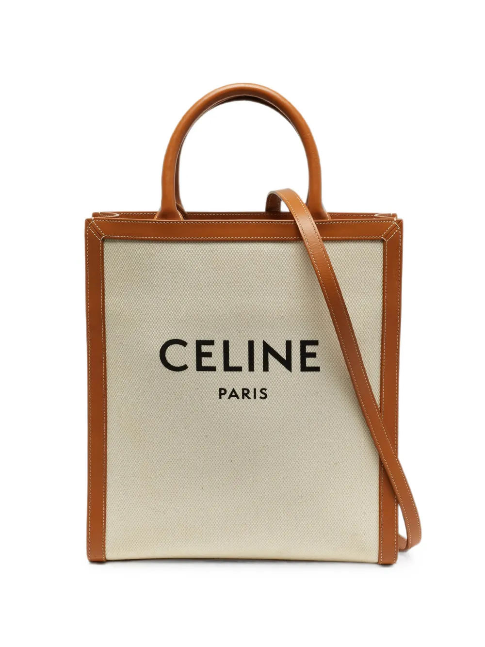 Celine Pre-Owned 2020 Vertical Cabas tote bag - Nude