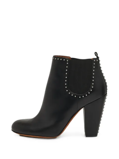 Givenchy Pre-Owned studded round-toe ankle boots