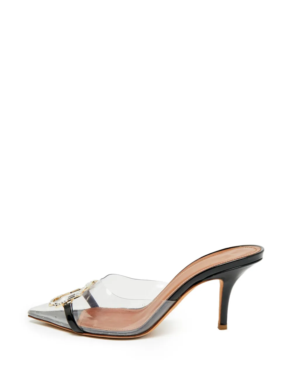 Malone Souliers Mules Missy con fibbia - Bianco