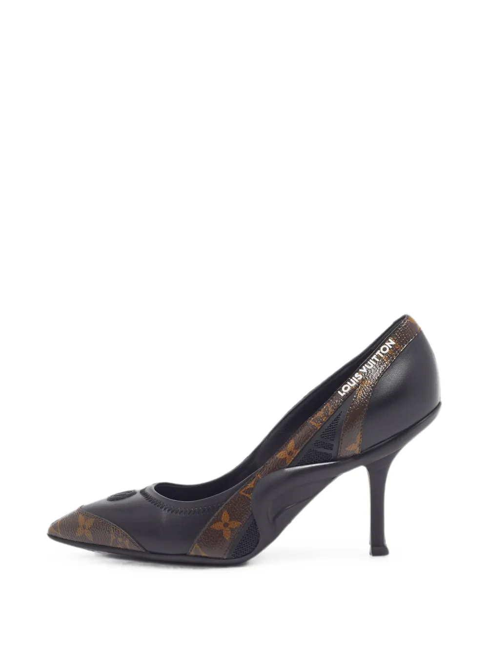 Louis Vuitton Pre-Owned Archlight leather heeled pumps - Schwarz
