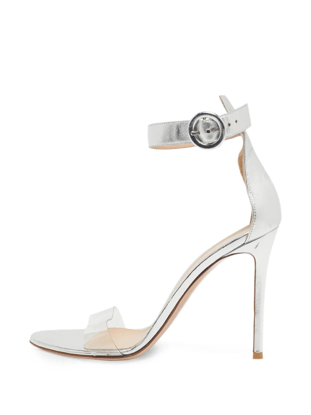 Gianvito Rossi Portofino ankle-strap sandals - Silber