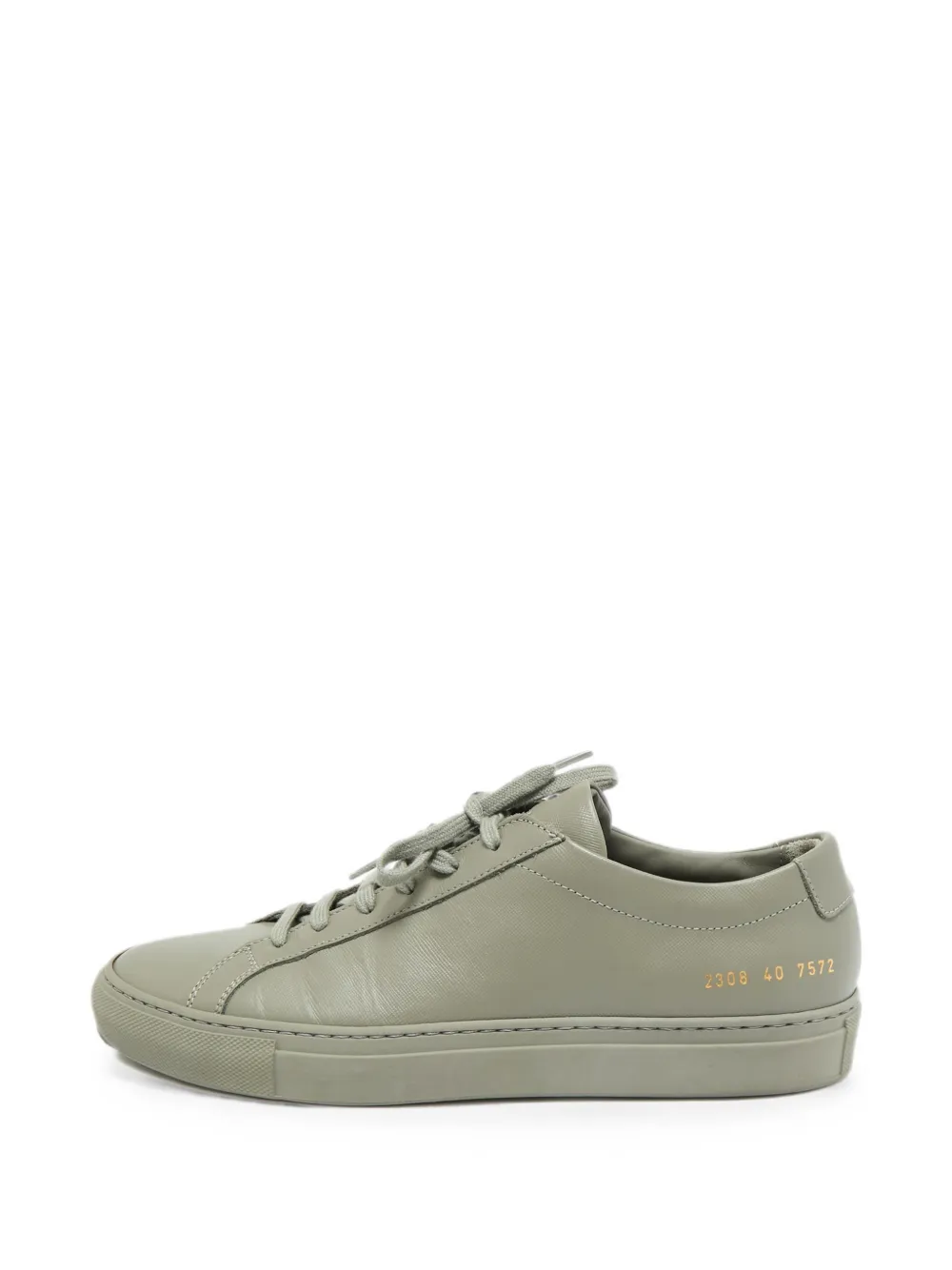 Pre-owned Common Projects Achilles Low-top Sneakers In Gray