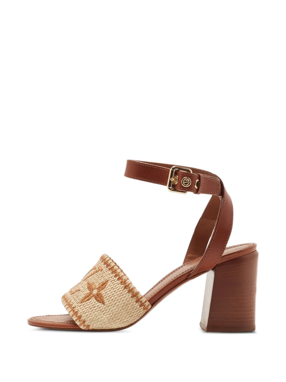 Louis Vuitton Pre-Owned Siena ankle strap sandals - Brown