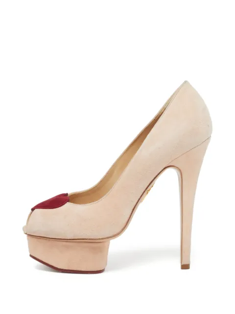 Charlotte Olympia escarpins Dolly à plateforme