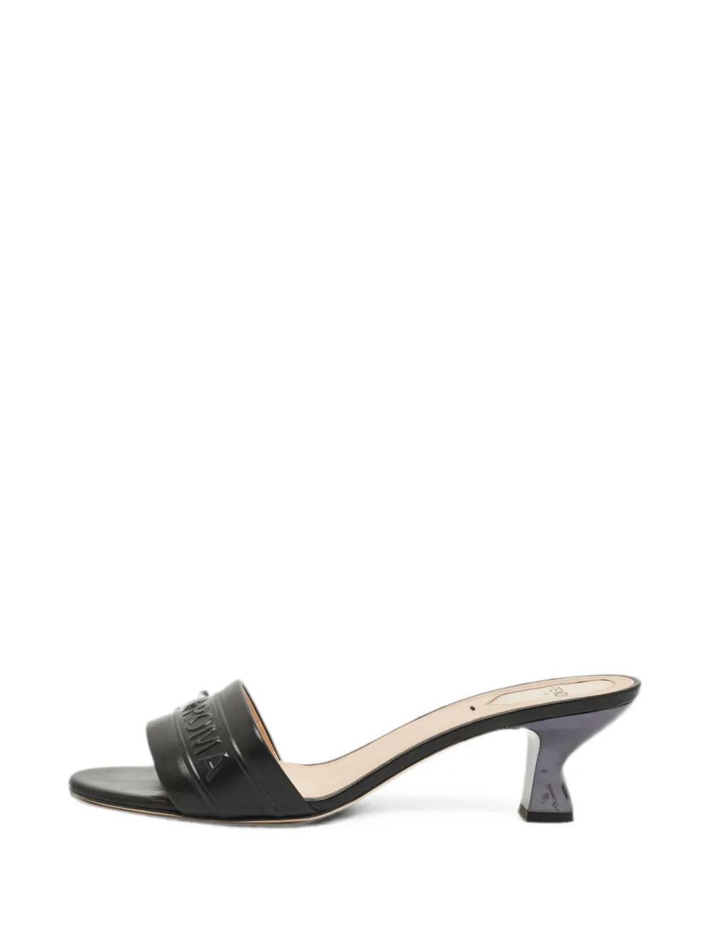 Fendi Pre-Owned logo sandals - Nero