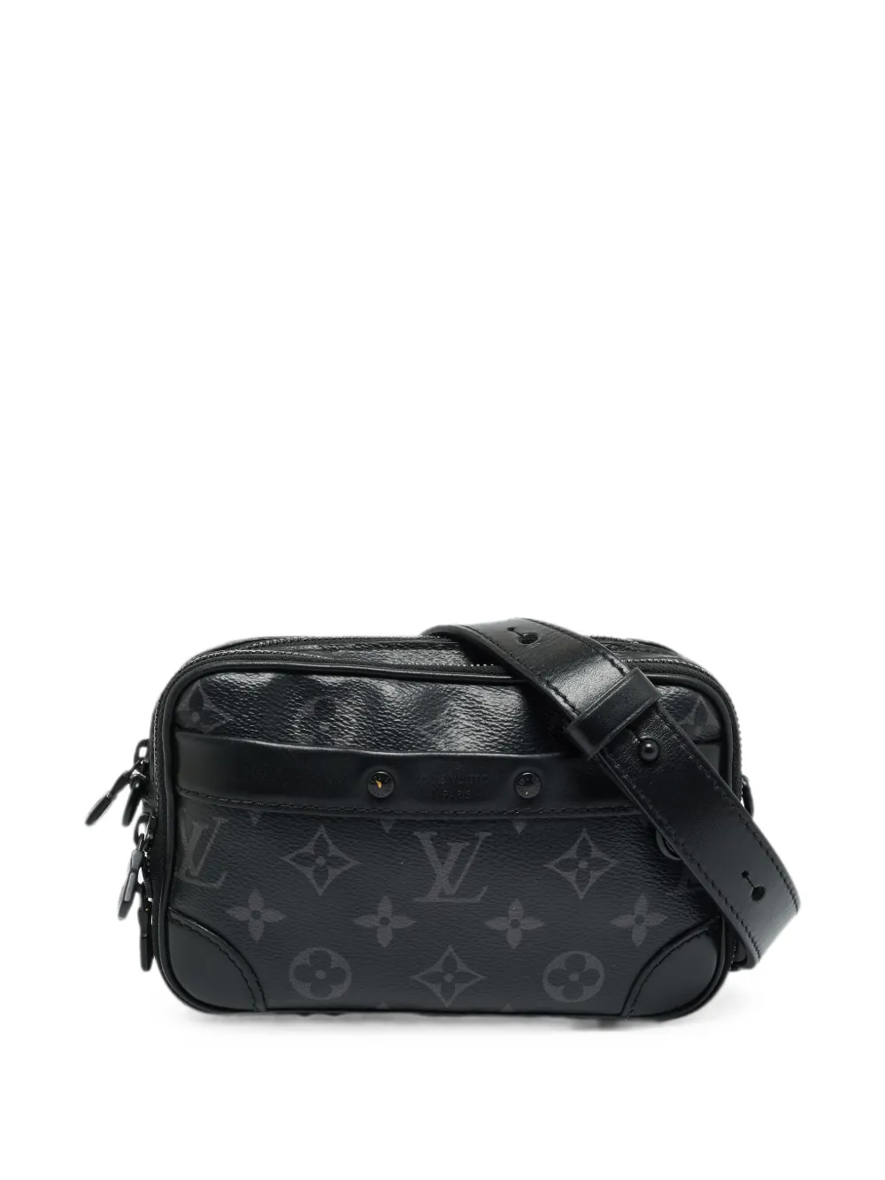 Louis Vuitton Pre-Owned Alpha monogram belt bag - Nero