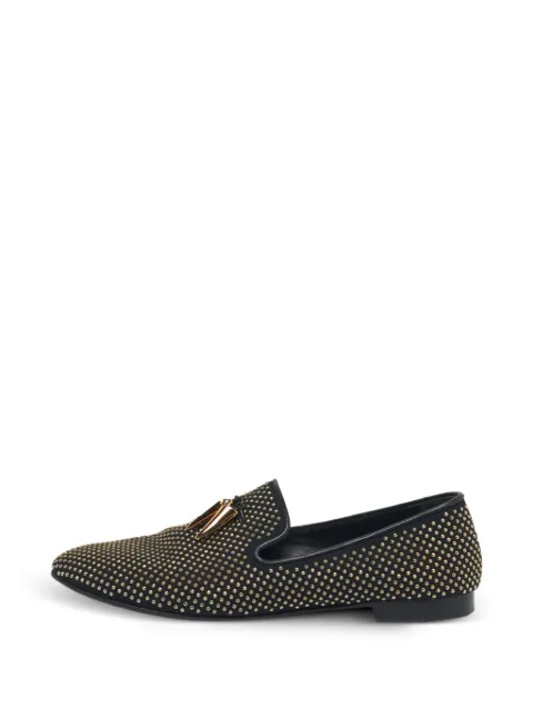 Giuseppe Zanotti Vintage loafers med hajtand-nitter