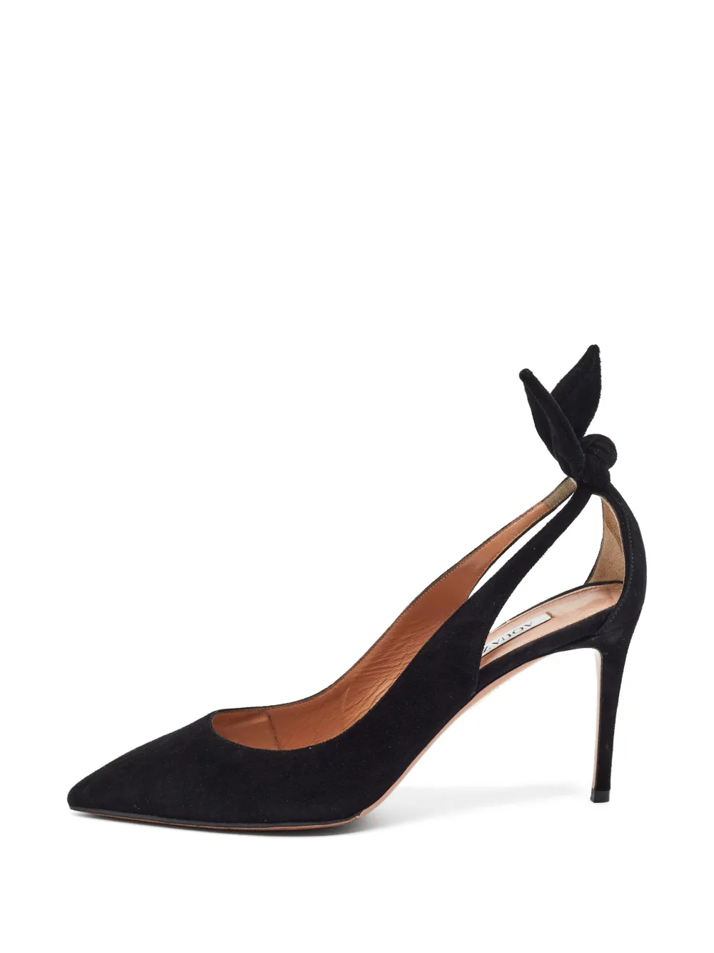 Aquazzura Pumps con fiocco - Nero
