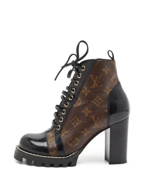 Louis Vuitton Pre-Owned Star Trail Stiefeletten mit Monogramm