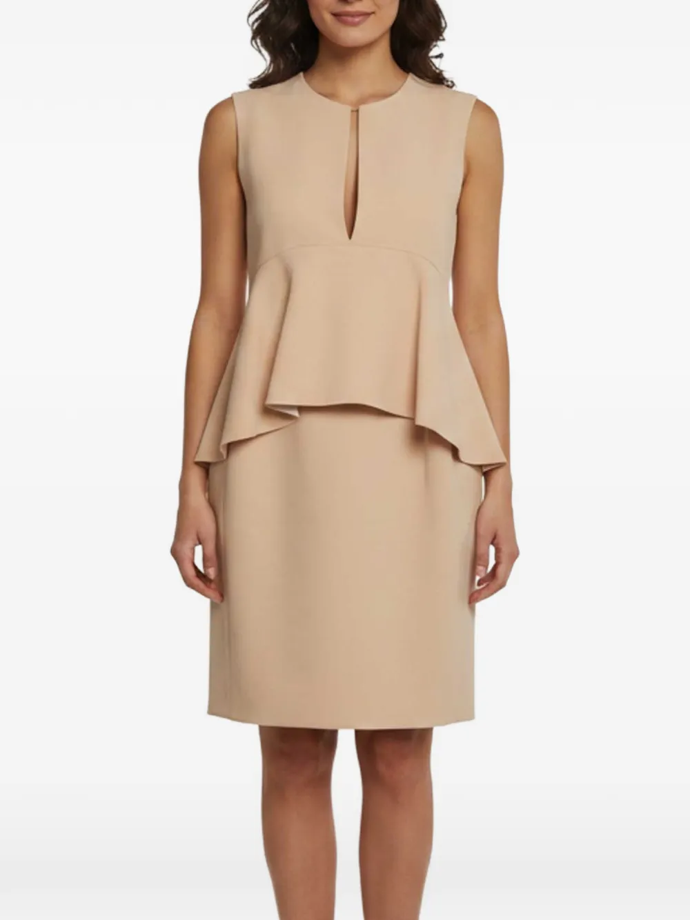Celine Pre-Owned Abito midi smanicato - Toni neutri