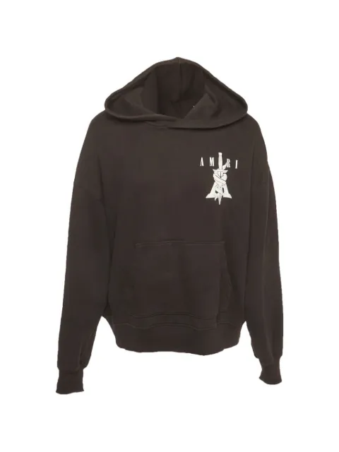 AMIRI dagger-graphic logo hoodie