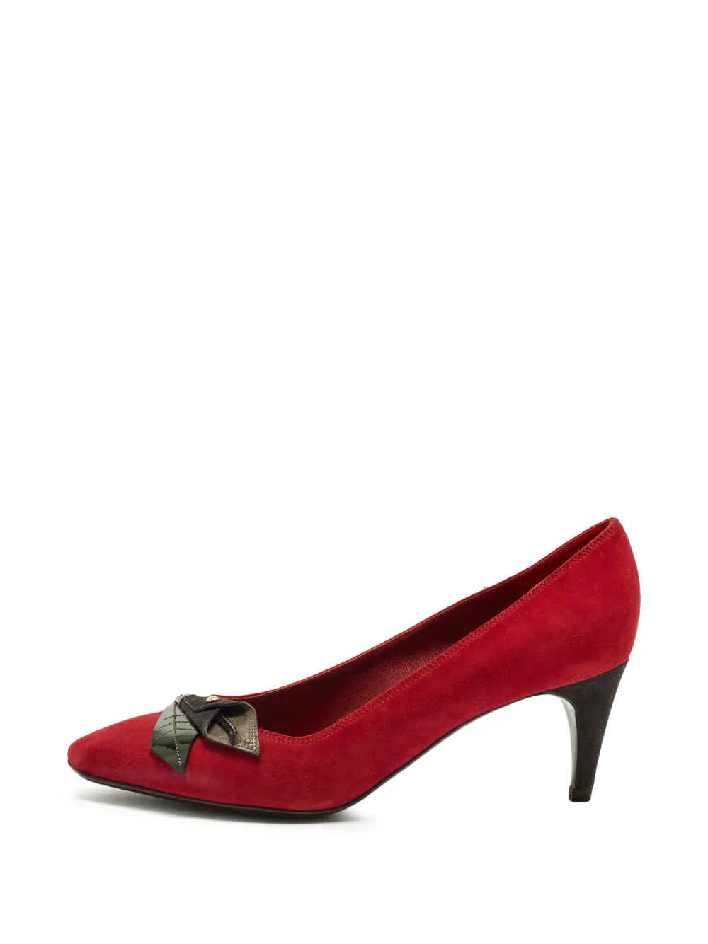 Louis Vuitton Pre-Owned pointed-toe pumps - Rot