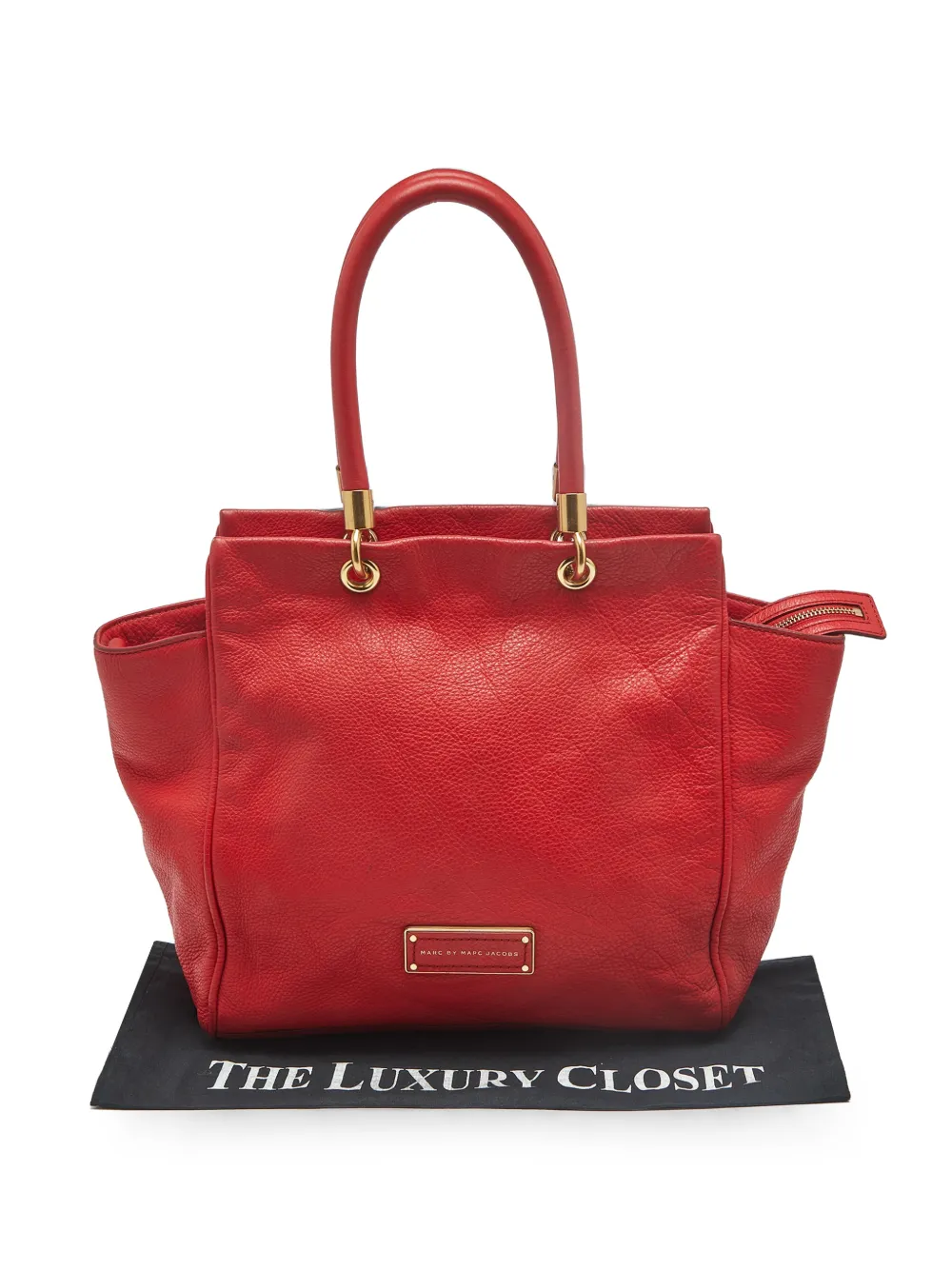 Marc By Marc Jacobs Borsa tote Bentley in pelle - Rosso