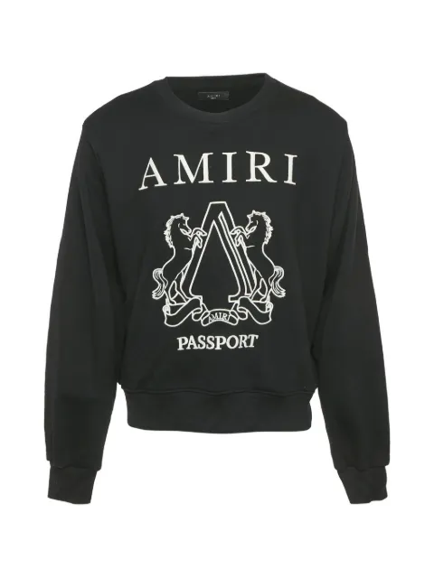 AMIRI Passport embroidered sweatshirt