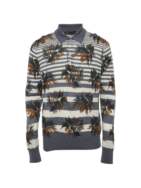 Louis Vuitton Pre-Owned playera tipo polo con estampado floral