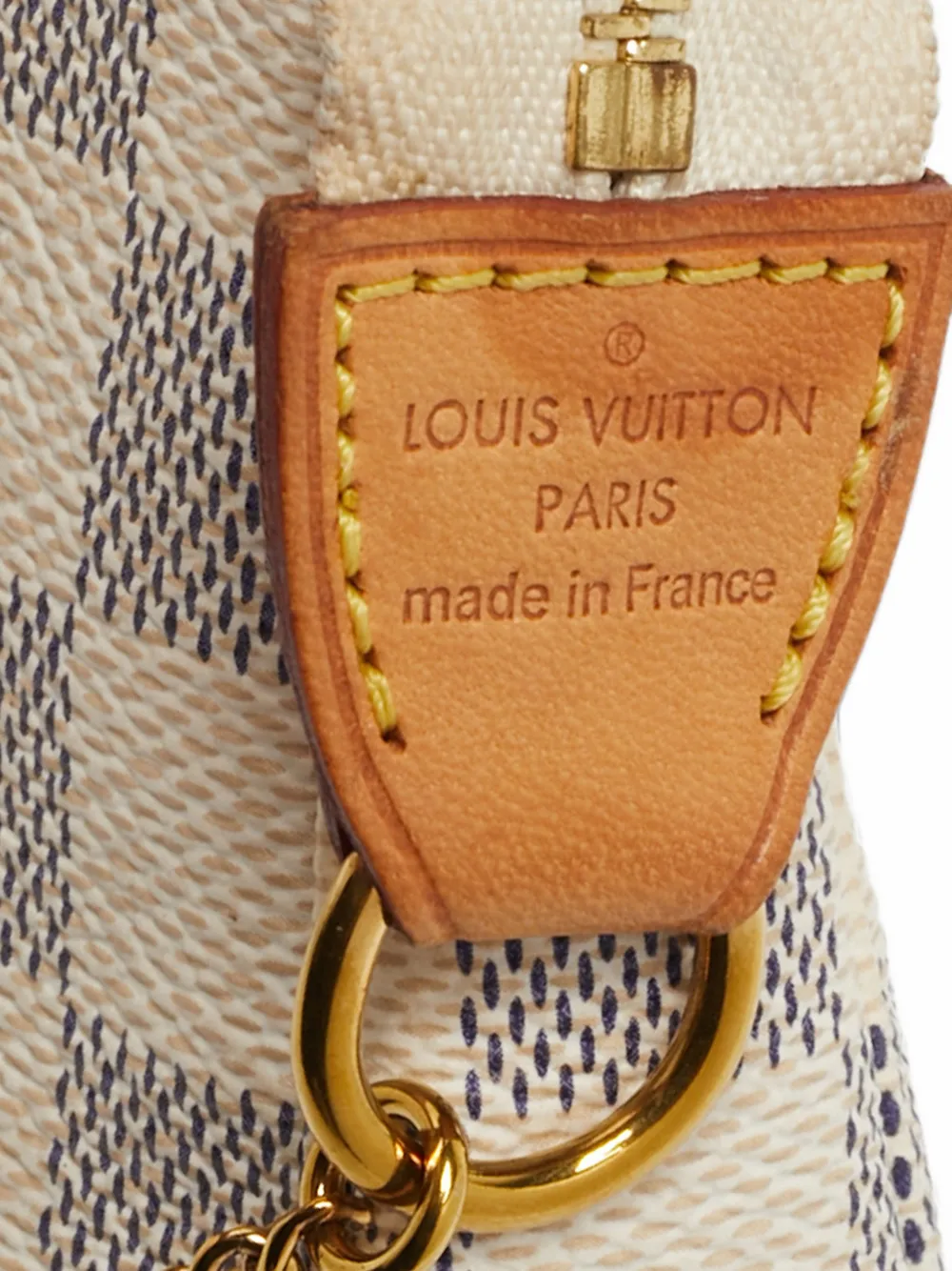 Louis Vuitton Pre-Owned Damier Azur canvas mini-shopper Beige