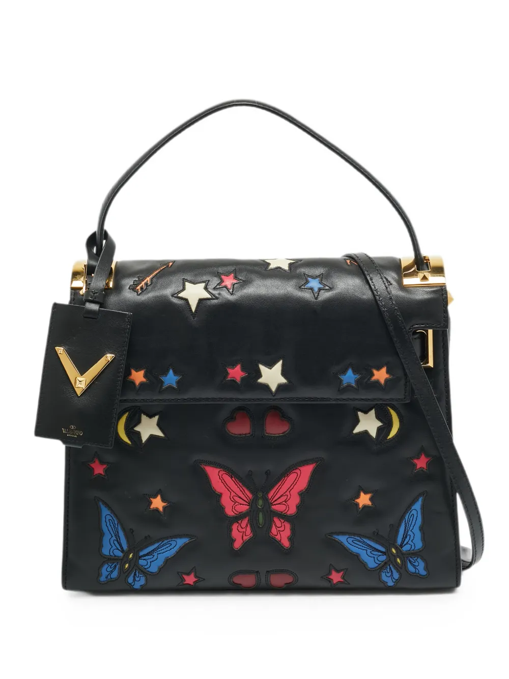 Valentino Garavani Pre-Owned Borsa tote My Rockstud - Nero
