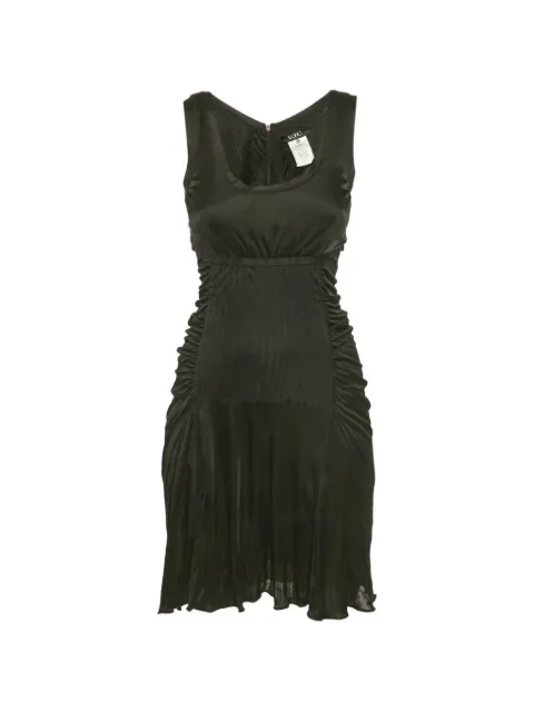 Versace Pre-Owned ruched sleeveless dress