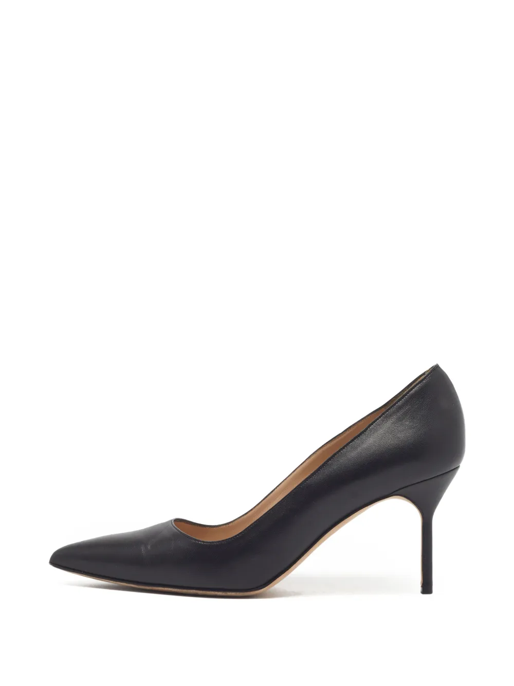 Manolo Blahnik BB Pumps mit spitzer Kappe - Schwarz