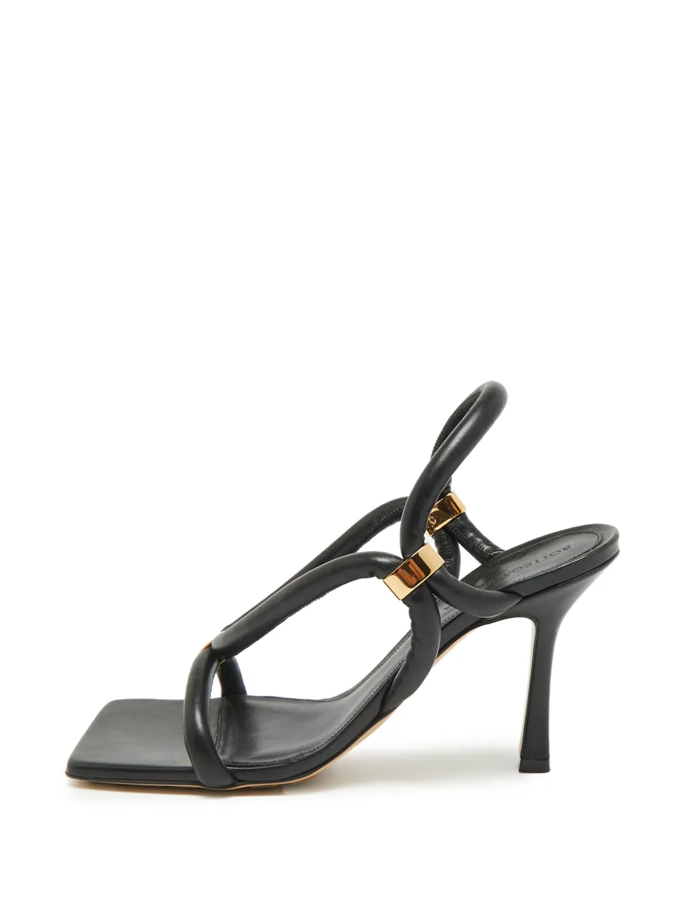 Bottega Veneta Pre-Owned Stretch slingback sandals - Nero