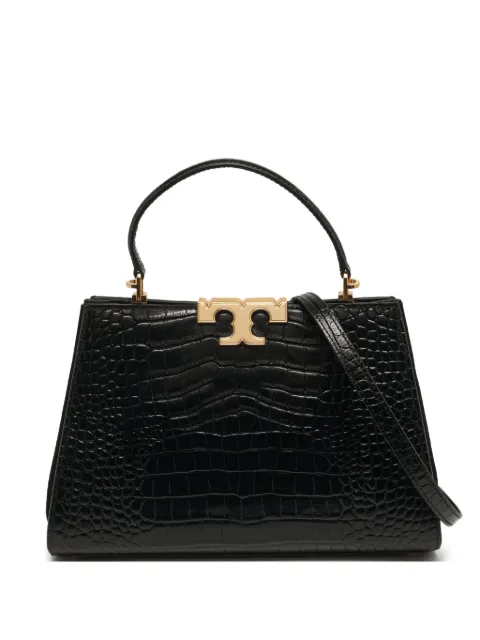 Tory Burch Eleanor croc-embossed top handle bag