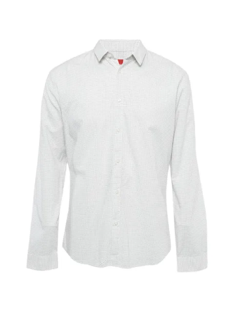 BOSS GREEN HUGO BOSS long-sleeve textured shirt