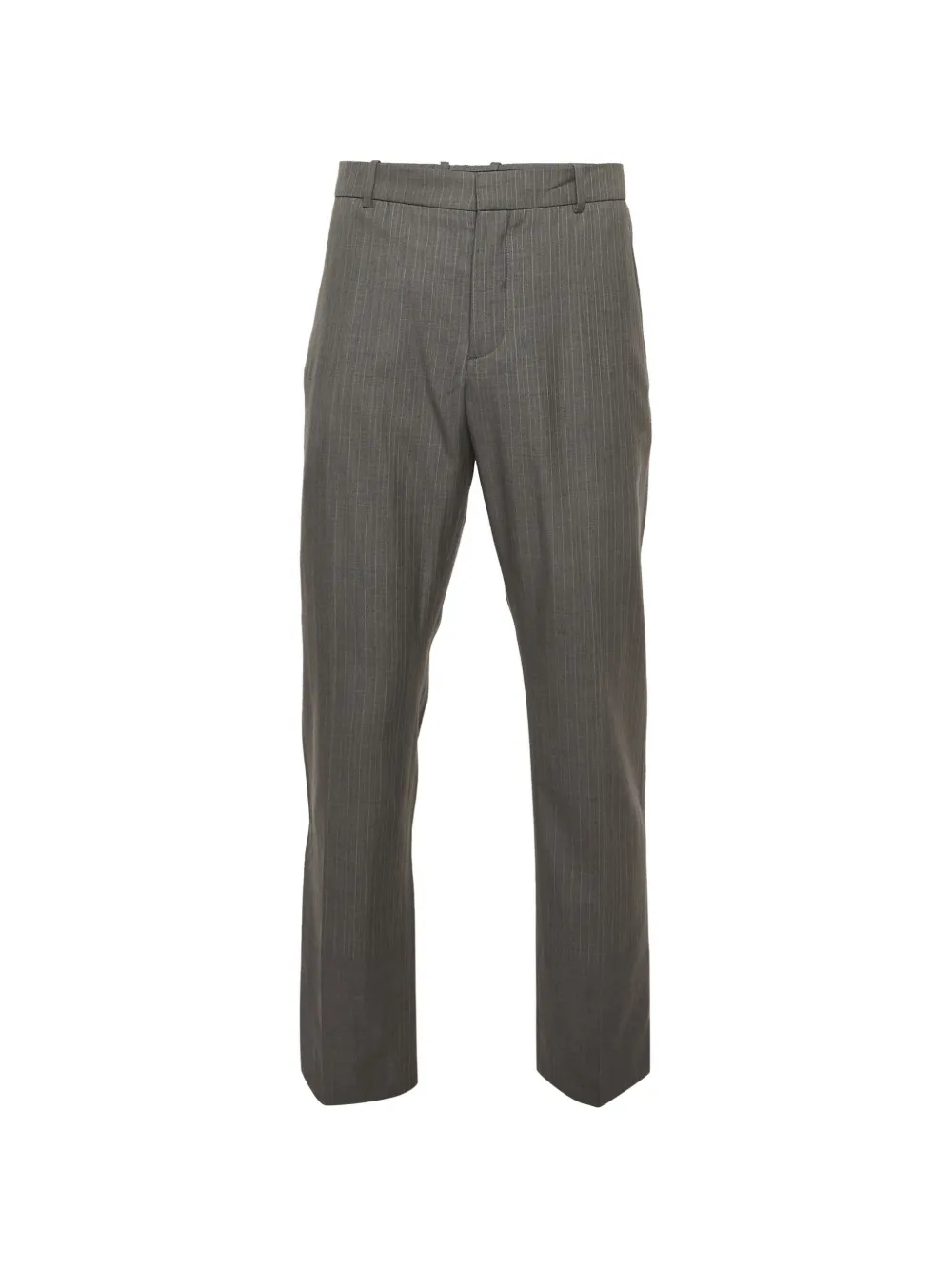 Alexander McQueen Pre-Owned striped trousers - Grey