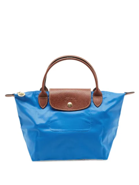 Longchamp small Le Pliage snap-button tote bag