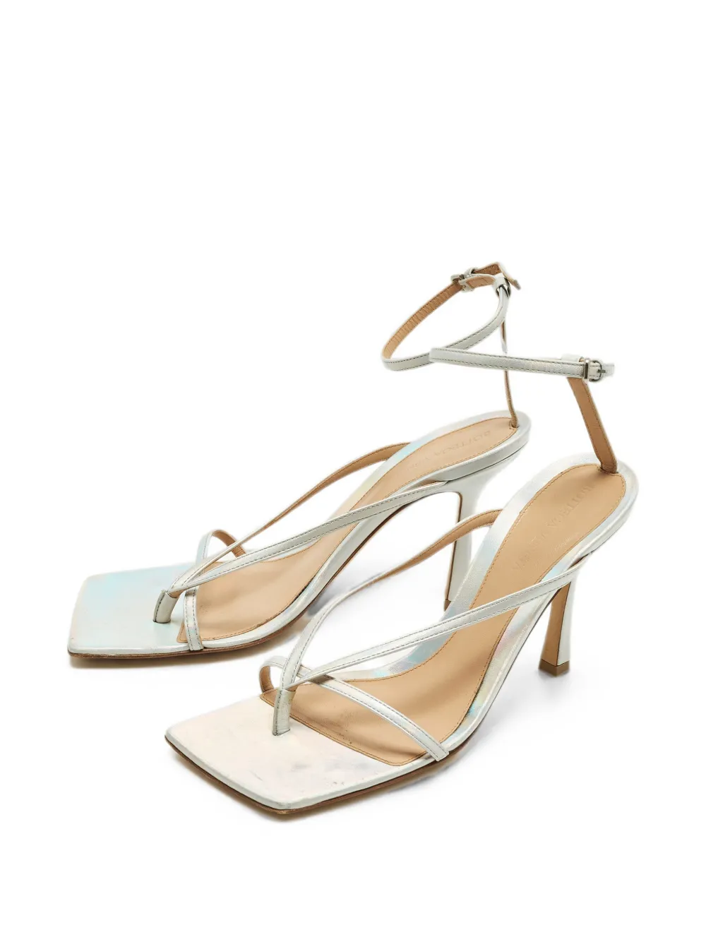 Bottega Veneta Pre-Owned Stretch sandals - Argento