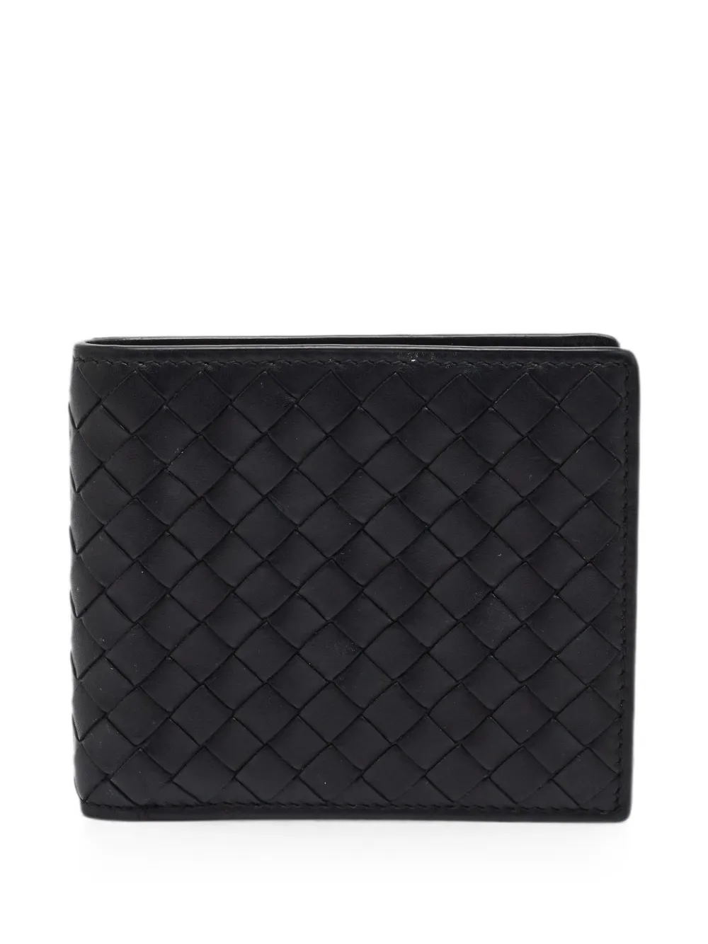 Bottega Veneta Pre-Owned bifold wallet - Schwarz