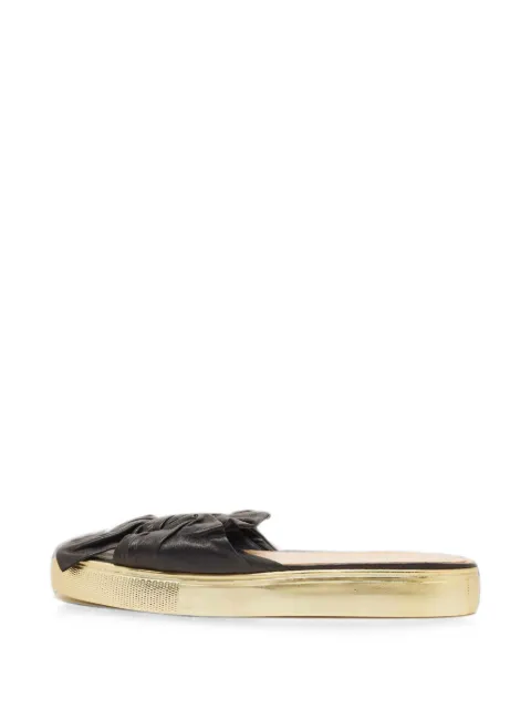 Charlotte Olympia Poolside knotted-top slides