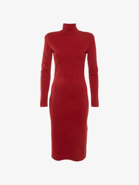 DSQUARED2 turtleneck midi dress
